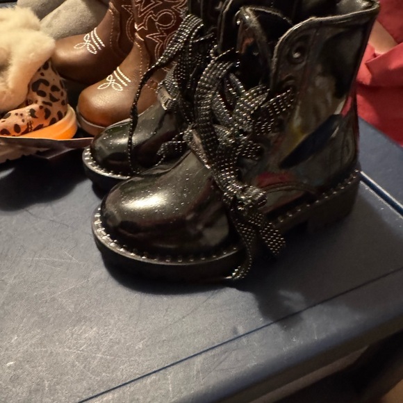 Stylish Baby Boot Collection - Gray, Brown, Black, Leopard - Picture 3 of 11